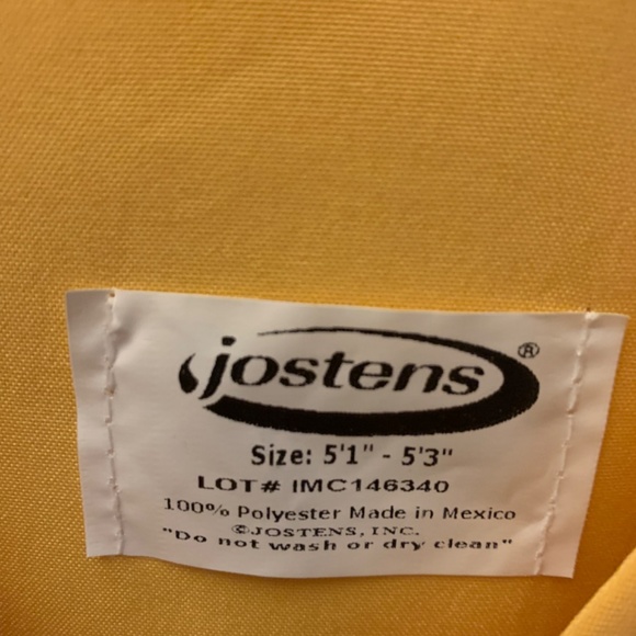 Golden Yellow Graduation Robe - Picture 2 of 2